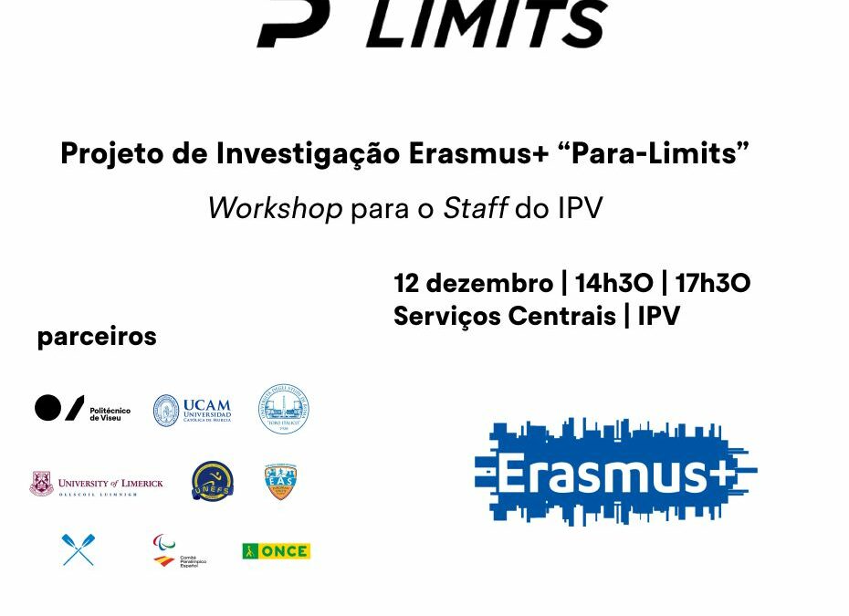 Projeto de Investigação Erasmus+ “Para-Limits”